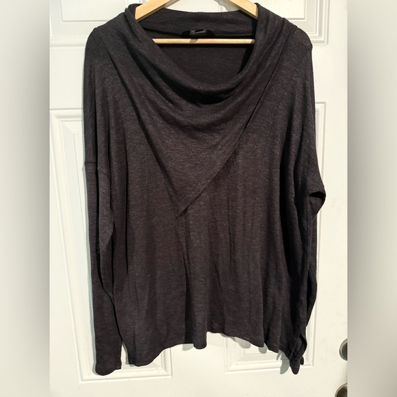 Sweaters - Dark Gray Cowl Neck Sweater